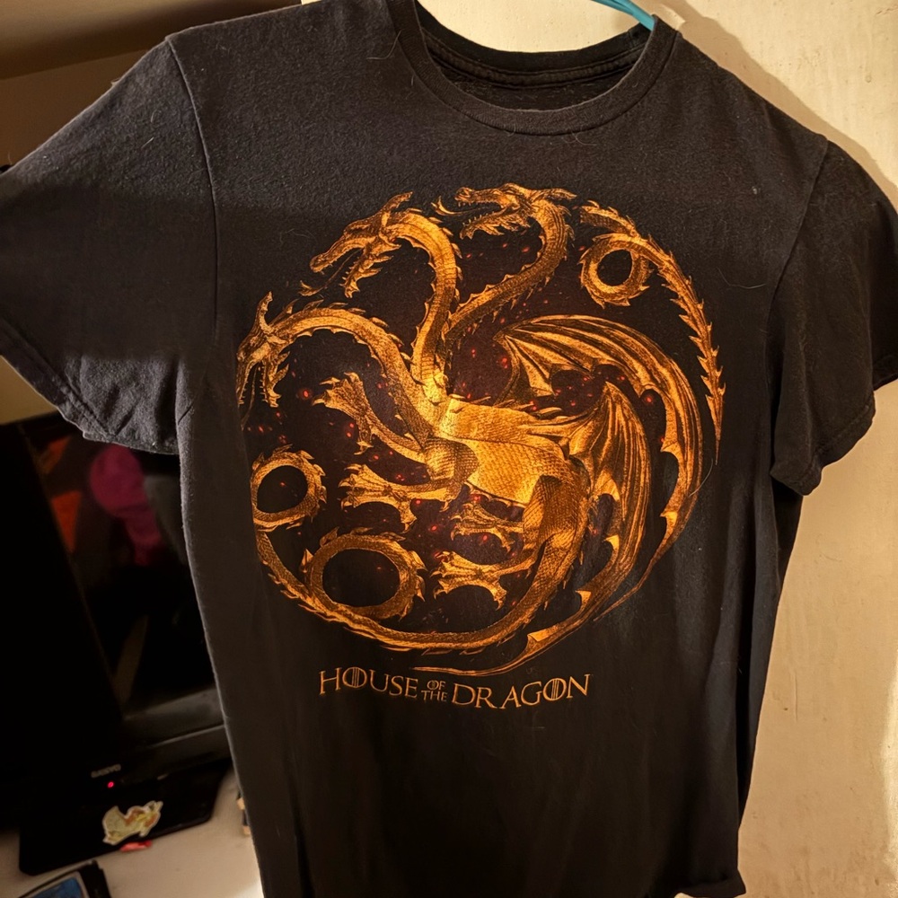 NEW) Adult Small House Of The Dragon TV Show / Series T-Shirt Game Of Thrones xS